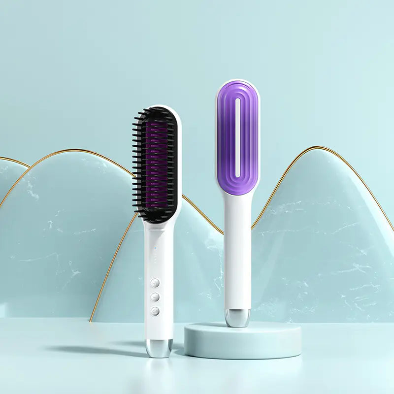 Aptus Praxis 2-in-1 Ionic Hair Straightening Brush & Curler