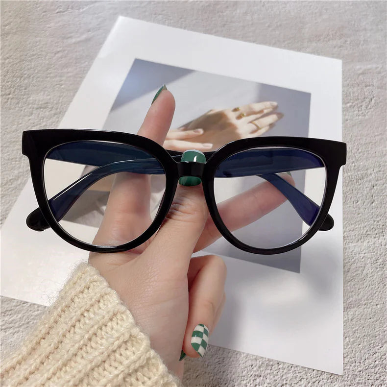 Round Frame Anti-Blue Light Glasses