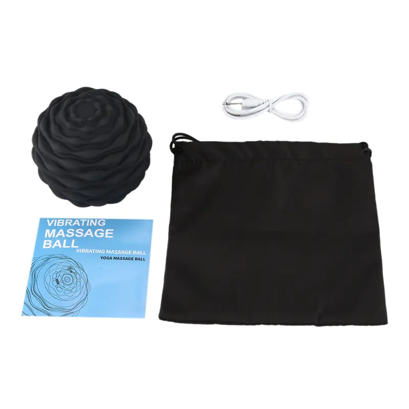 Aptus Praxis Electric Vibrating Massage Ball - 4-Speed Deep Tissue & Trigger Point Therapy