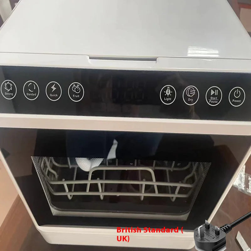 Smart Dishwasher with Automatic Washing, Disinfection, Drying & Built-in Water Tank UK