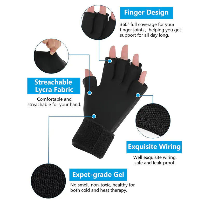 Cold Therapy Gel Wrist Glove