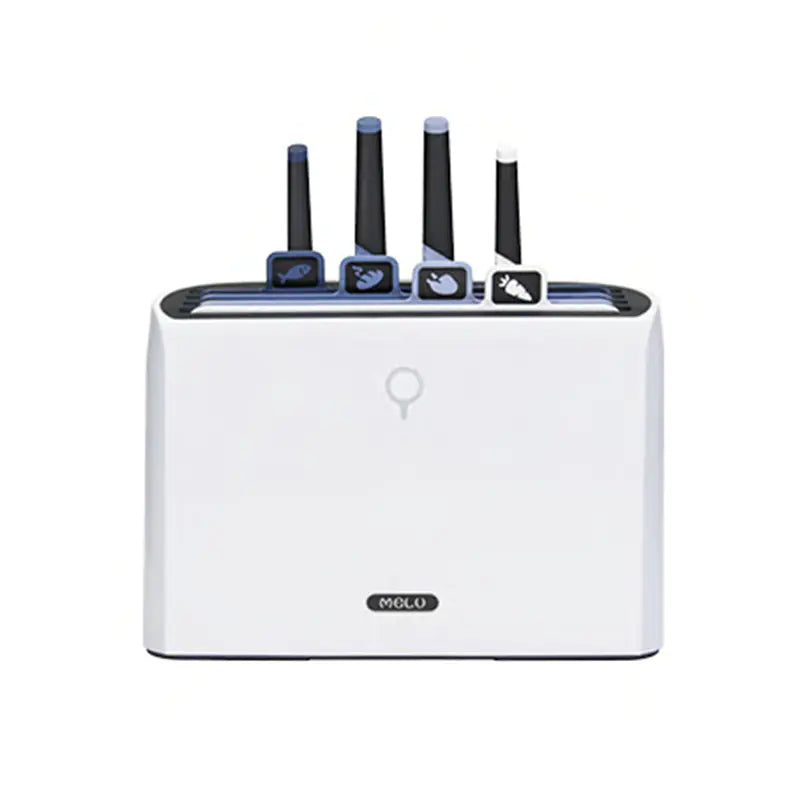 Smart Cutting Board and Knife Sterilizer Set Sky Blue
