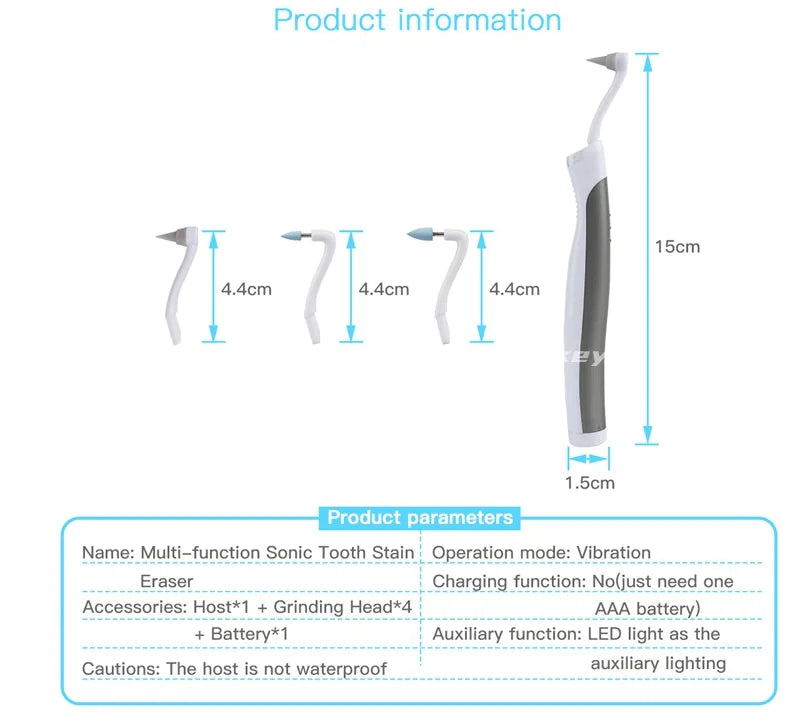 Teeth Cleaning Polisher Set - Electric Dental Tools