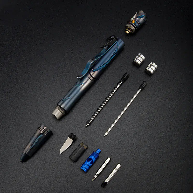 Multi-Functional Tactical Self-Defense Pen