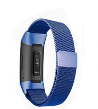 Aptus Praxis Stainless Steel Milanese Loop for Fitbit Charge 3
