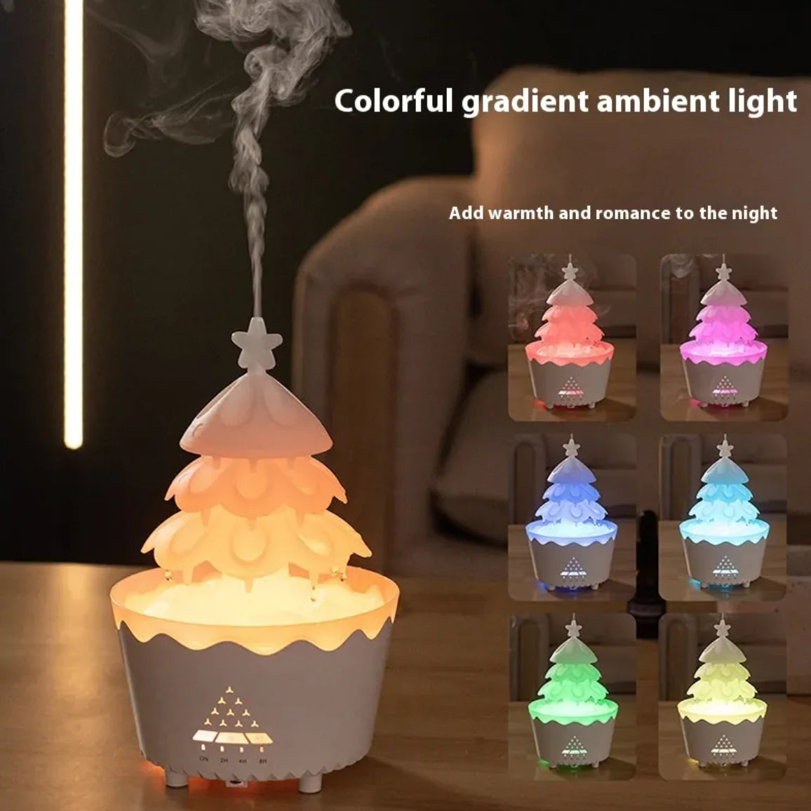 Aptus Praxis Smart Aroma X-Mas Tree Diffuser & Humidifier: Total Wellness