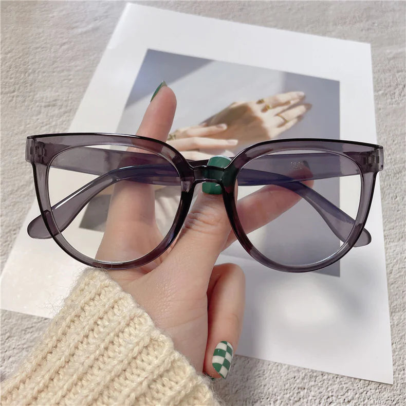 Round Frame Anti-Blue Light Glasses
