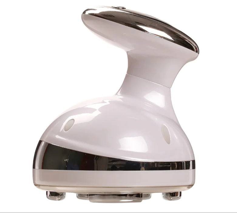 Slimming Device with Ultrasonic Vibration Massage White