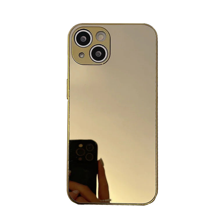 Electroplated Mirror Phone Case Gold iPhone11