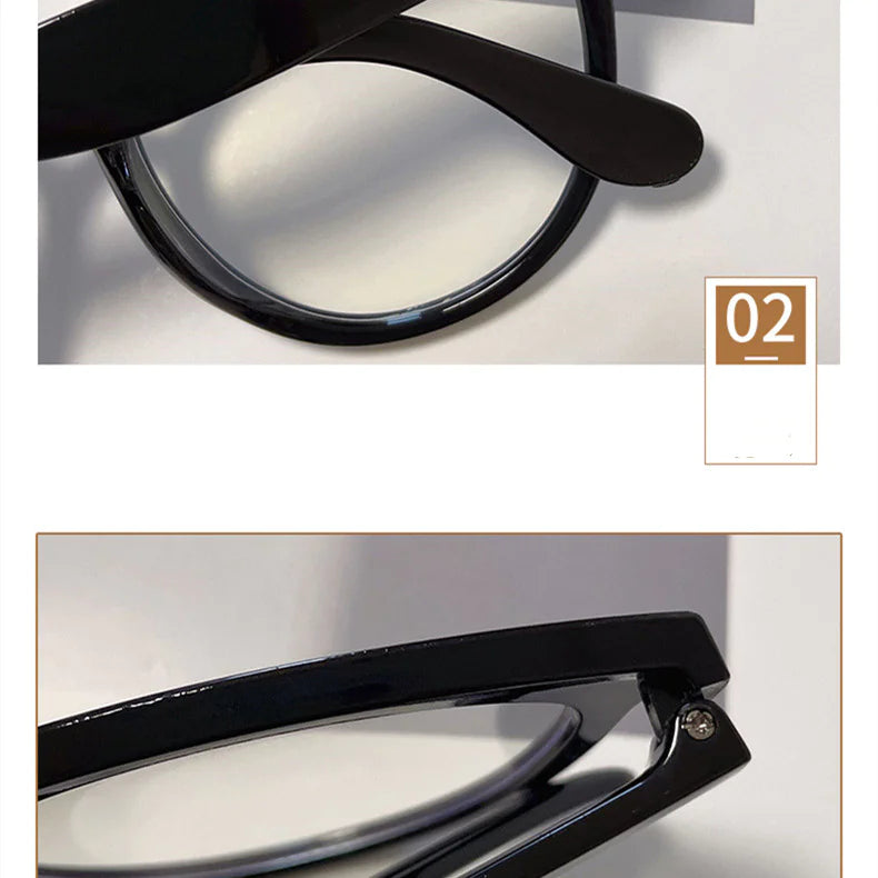 Round Frame Anti-Blue Light Glasses