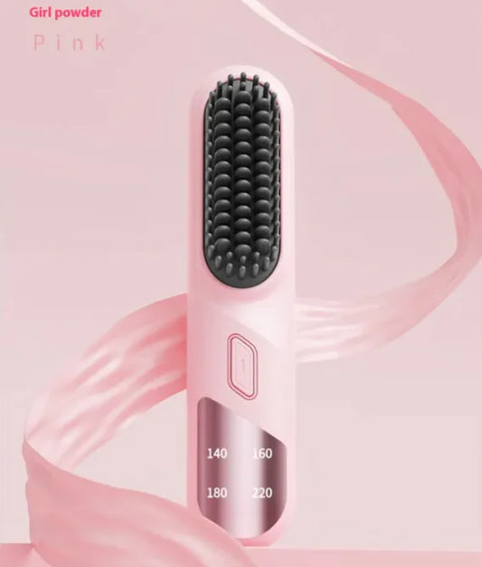 Wet Dry Hair Straightener Cordless Hair Straightener Brush
