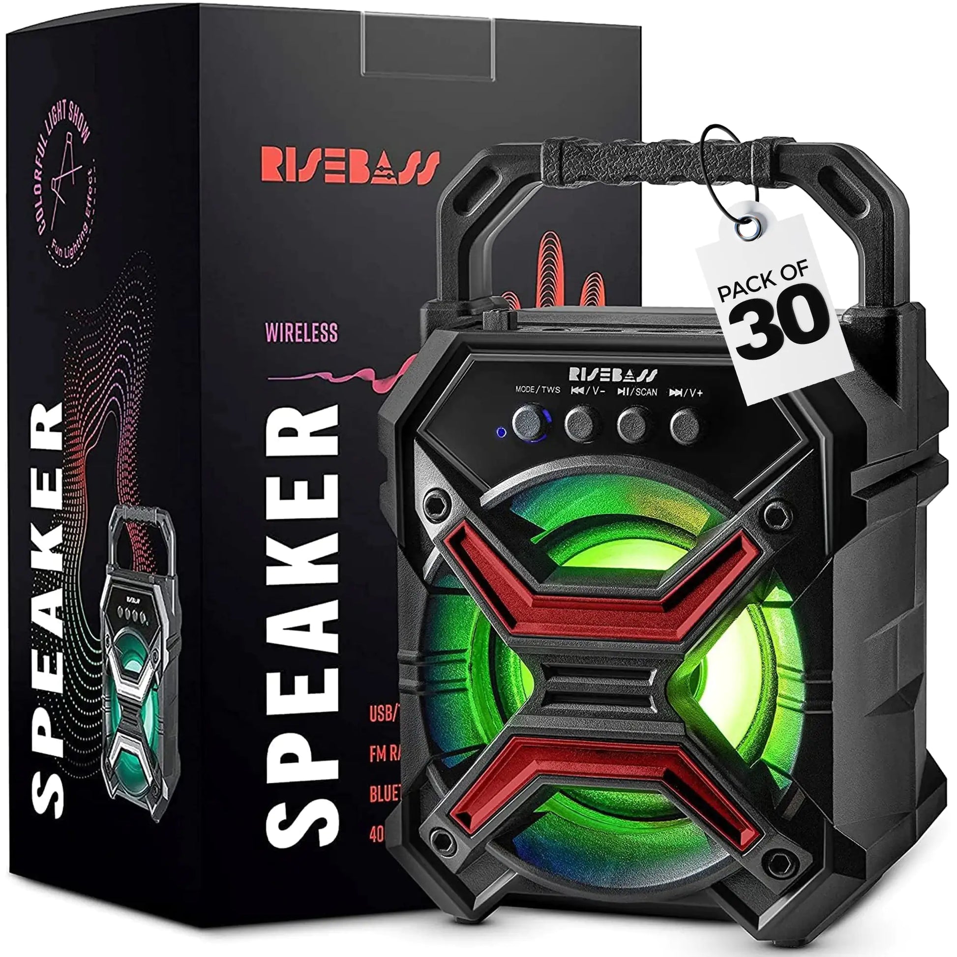 Audio & Music Red Case (30-Pack)
