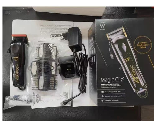 Cordless Black Magic Barber Combo: Clamp & Detail Trimmer