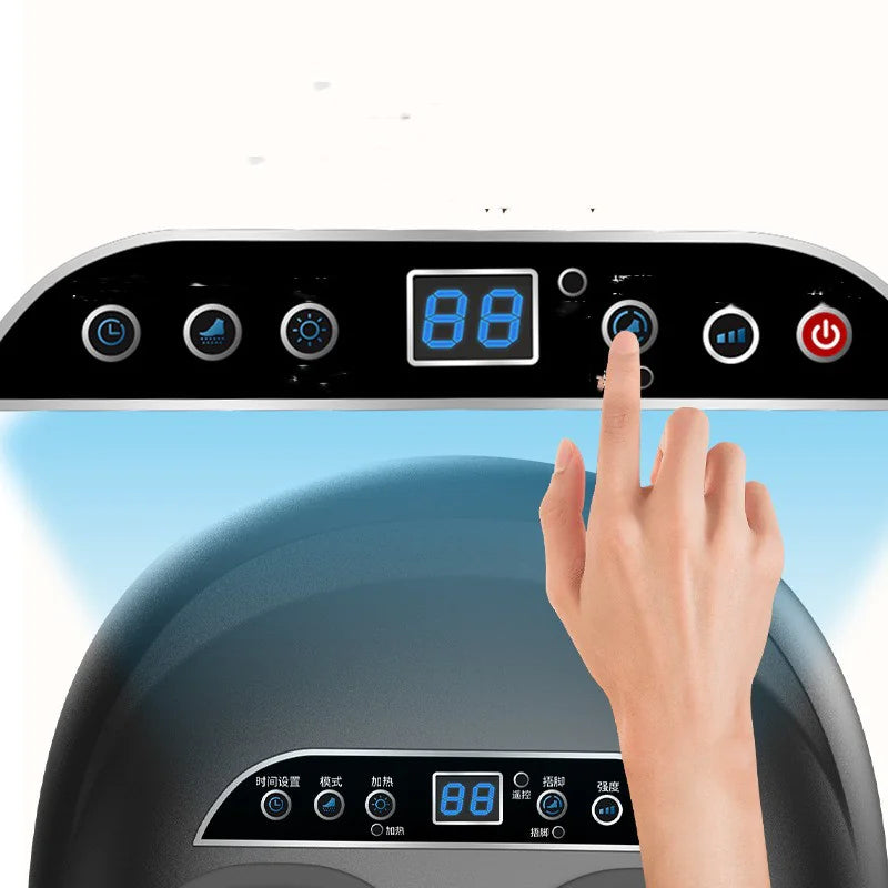 Full-wrap kneading foot massager
