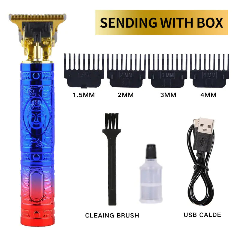 Aptus Praxis Professional T-Blade Hair Clipper & Trimmer with Artistic Designs