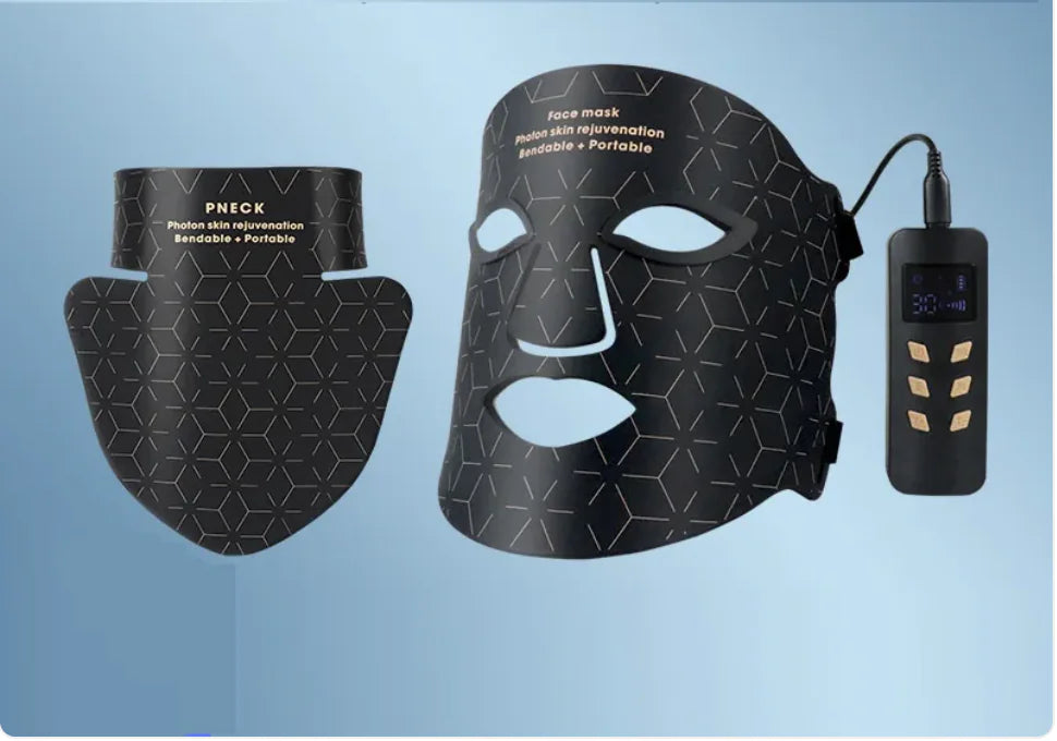 Aptus Praxis LED Photon Therapy Face & Neck Mask - Multi-Wavelength Skin Rejuvenation