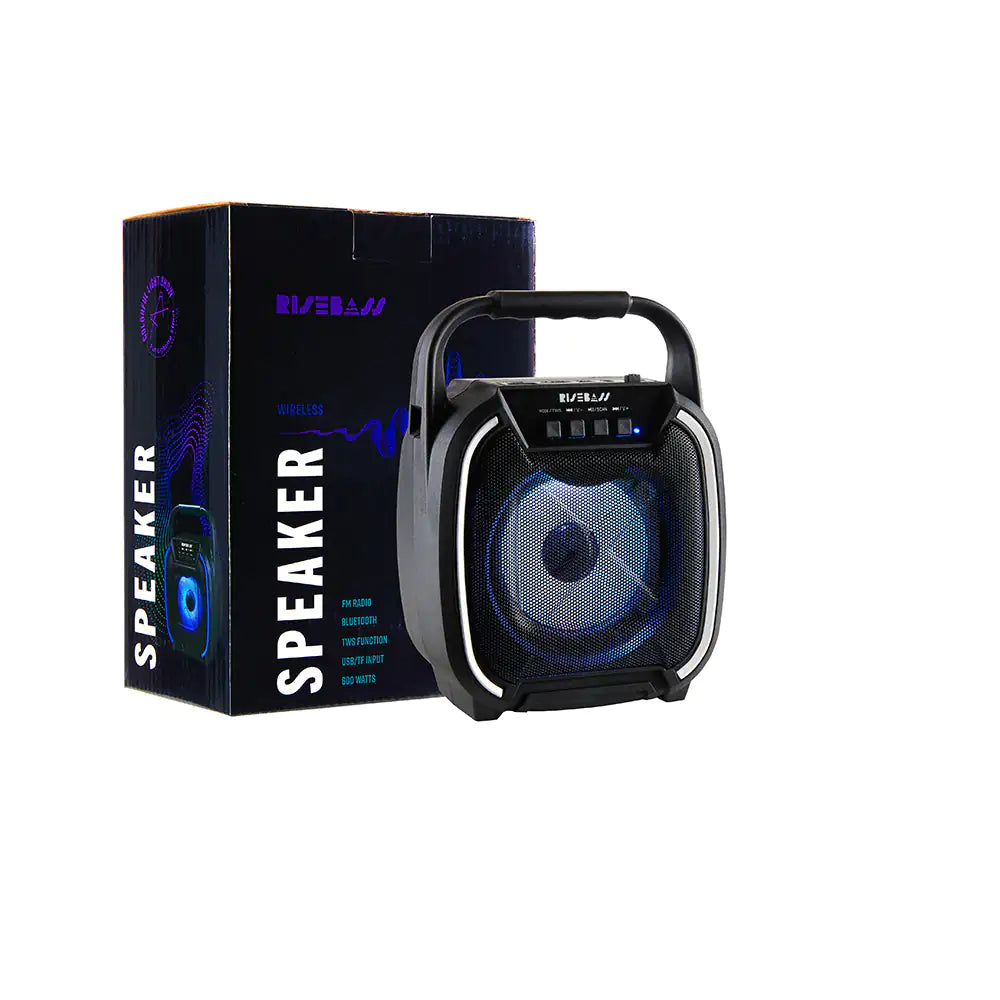 RISEBASS Portable Party Speaker: Big Sound, Anywhere