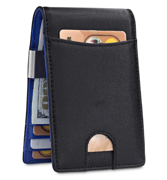 Men’s RFID Safe Swipe Leather Wallet