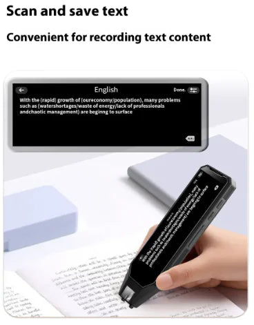 Aptus Praxis Smart Scanning Language Translator Pen - Offline & 134 Languages