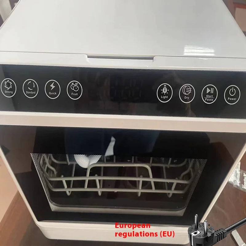 Smart Dishwasher with Automatic Washing, Disinfection, Drying & Built-in Water Tank EU